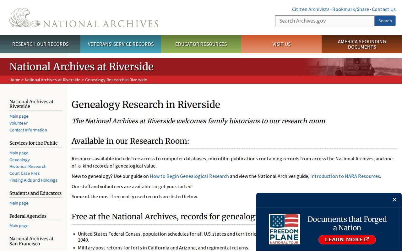 Eastvale city directory NARA Riverside genealogy records